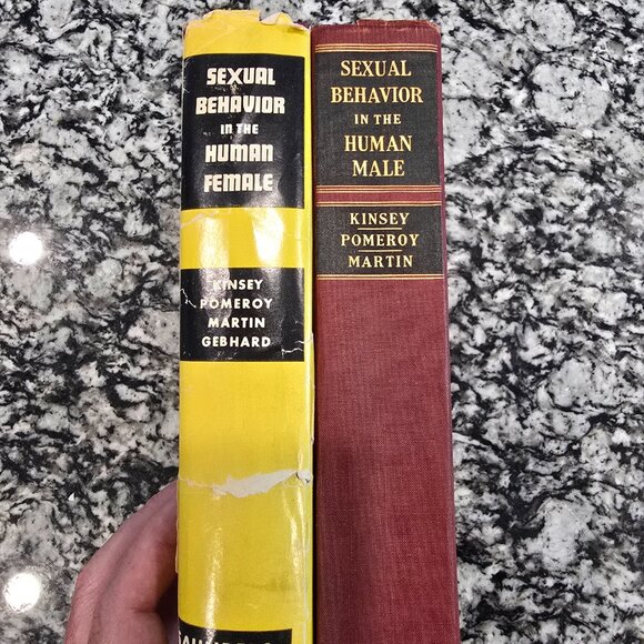 Alfred Kinsey Sexual Behavior In The Human Male (2nd Ed) & Female w/ DJ (1st Ed) - Picture 6 of 7